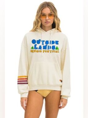 Aviator Nation Outside Lands Relaxed Pullover Hoodie